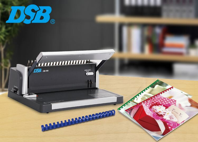 How does a comb binding machine work?