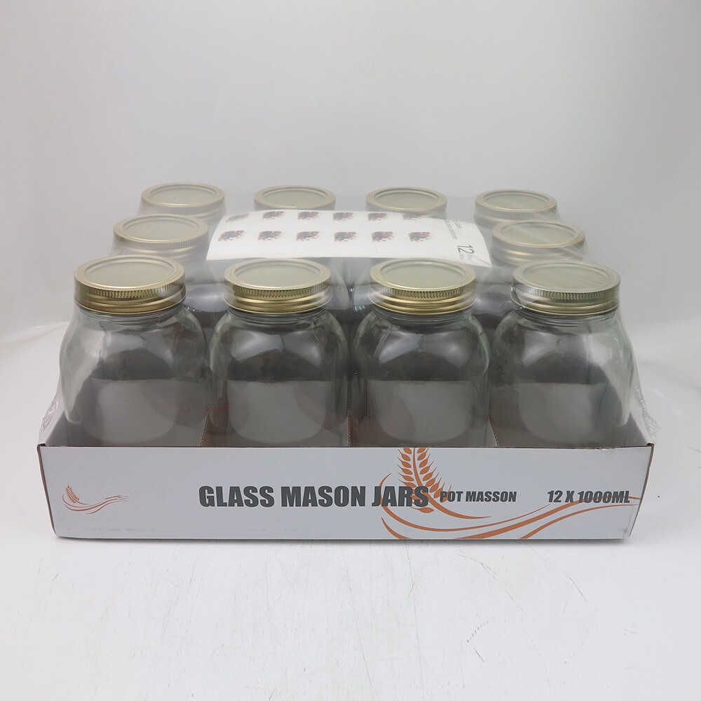 Glass Jam Jars