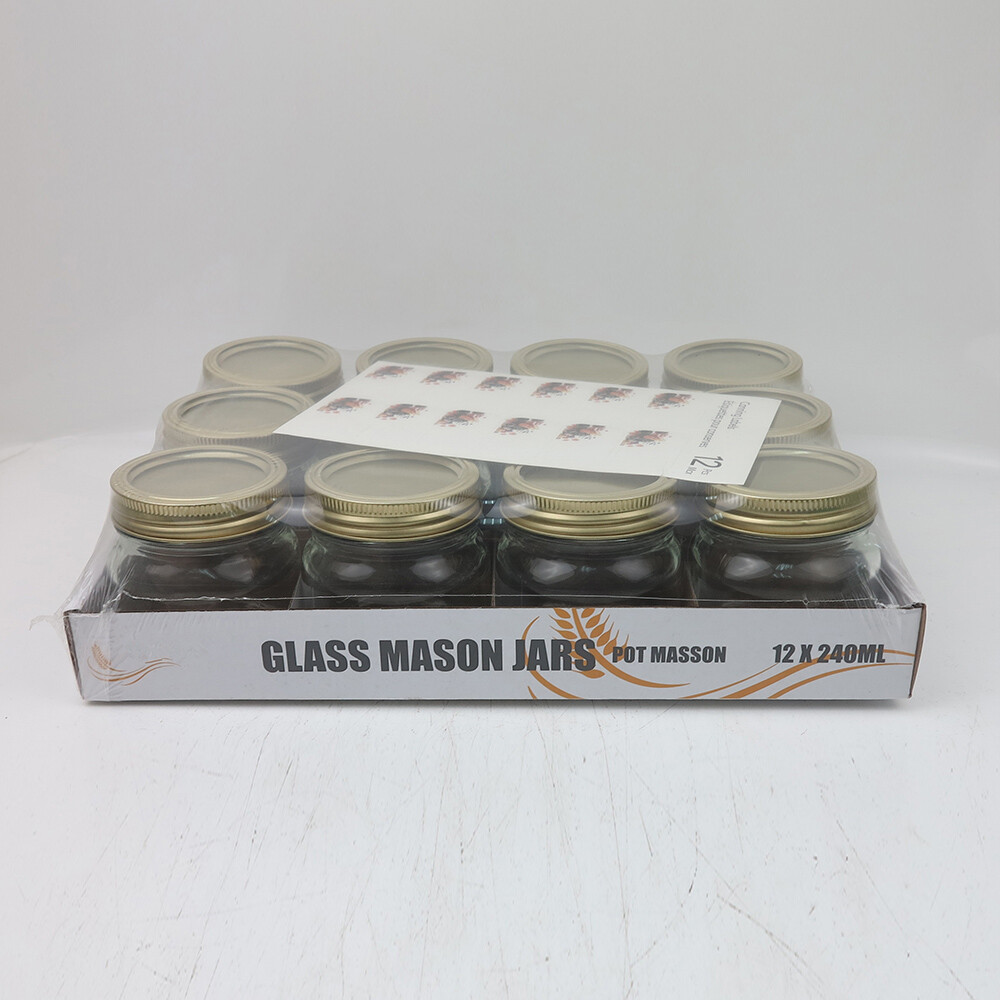 Glass Jam Jars