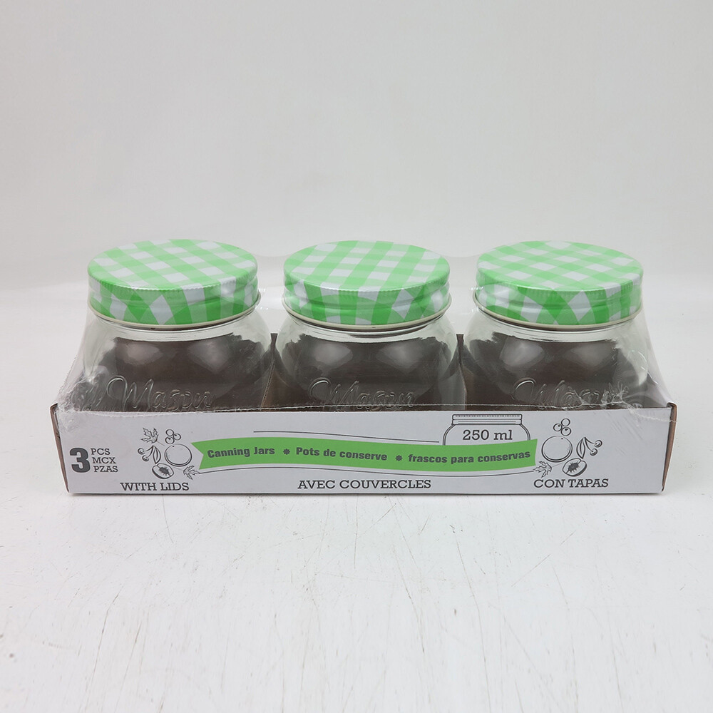 Glass Jam Jars