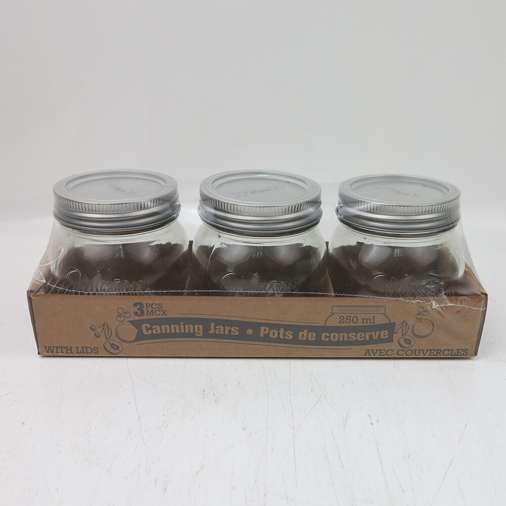 Glass Jam Jars