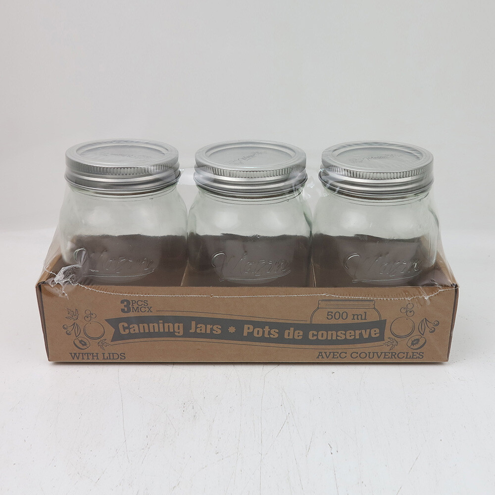 Glass Jam Jars