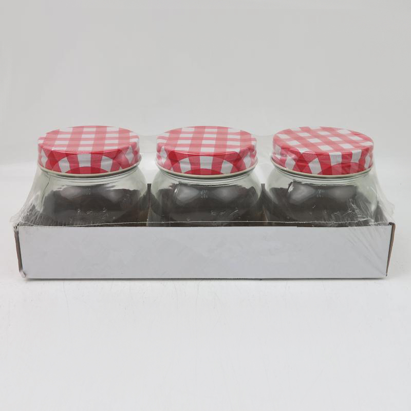 Glass Jam Jars
