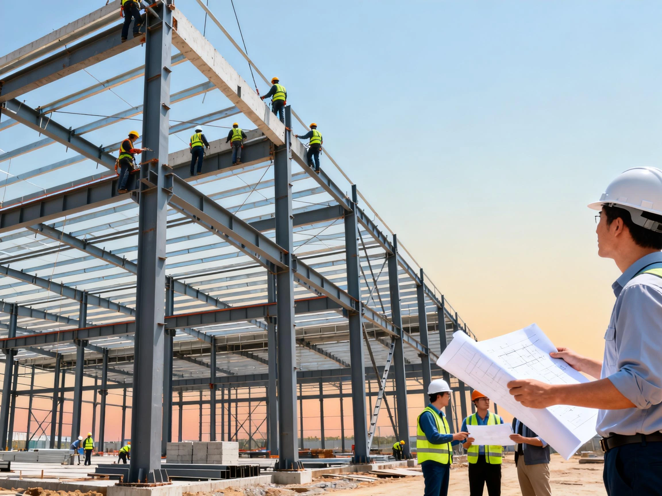 Struct Construction Steel Structure Benefits for Industrial Facilities