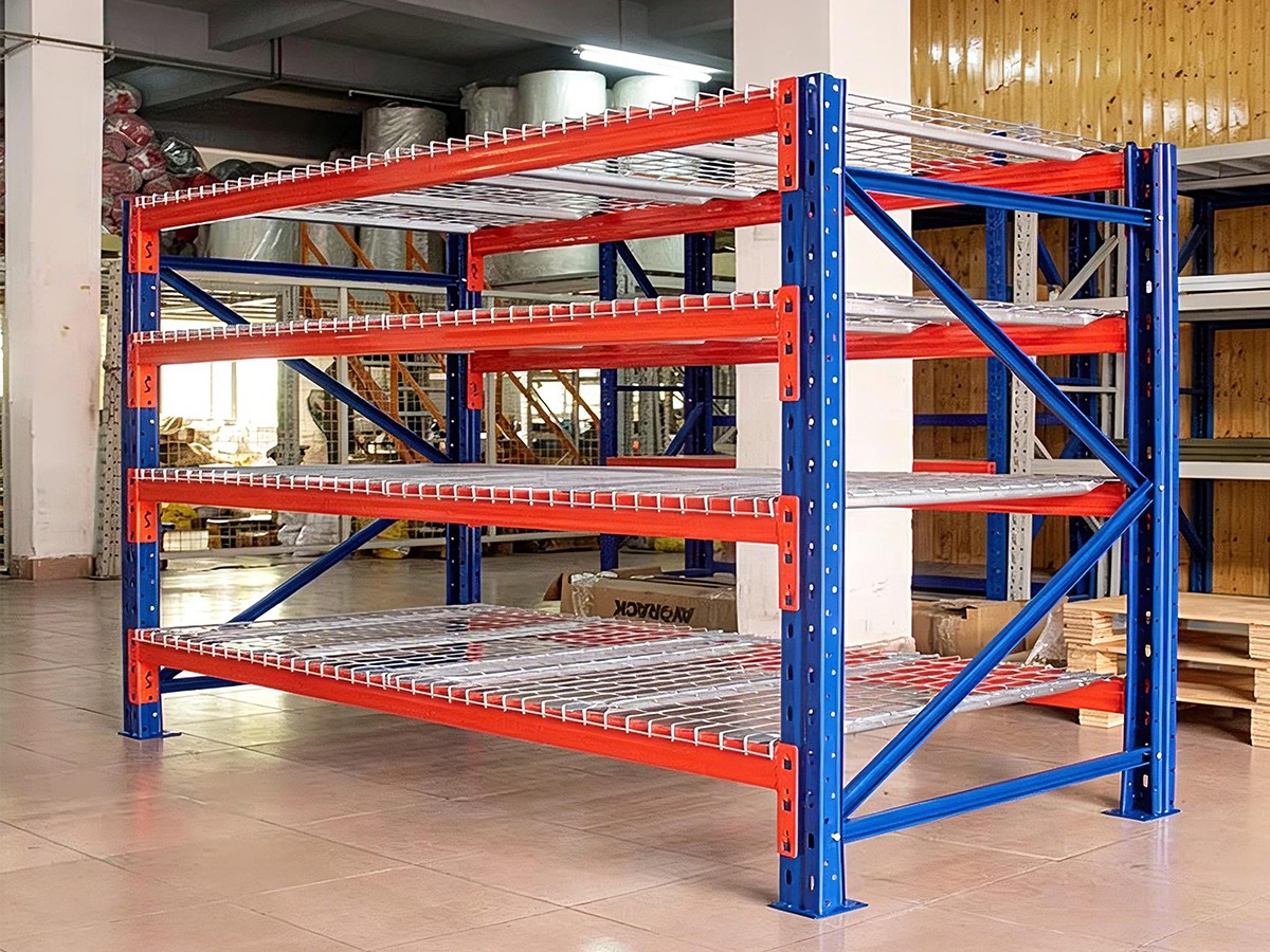 Steel Mesh Pallet Racks