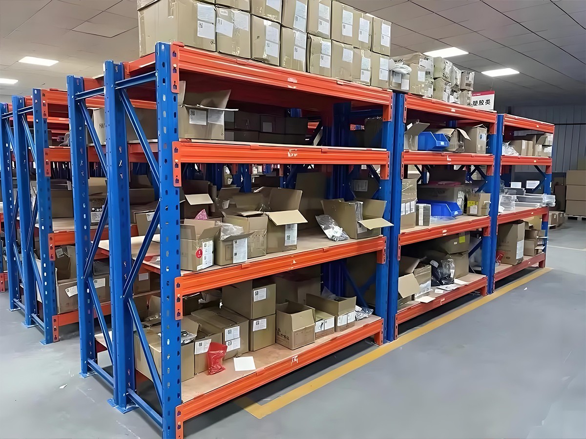 Custom heavy-duty shelving