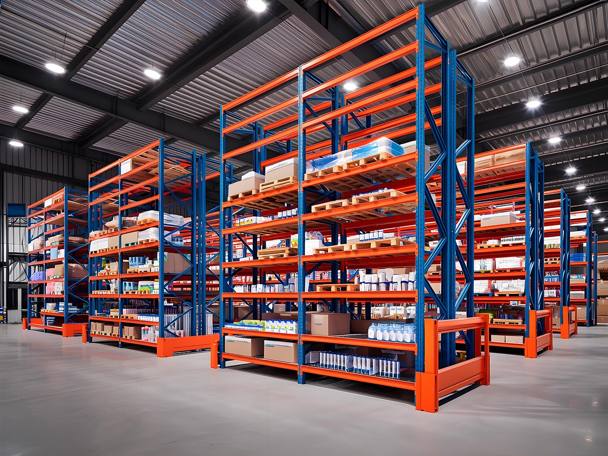 Custom heavy-duty shelving