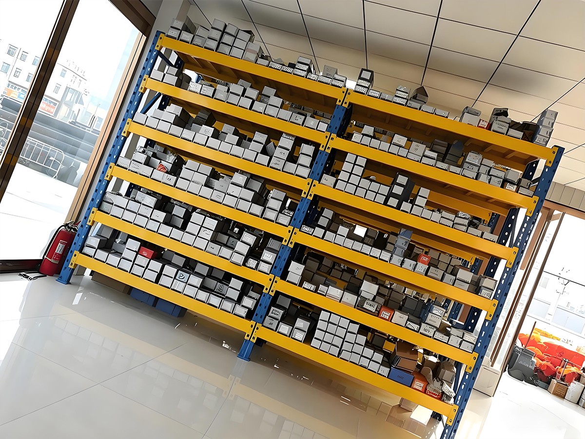 Heavy Duty Shelving - Yellow&Blue Model