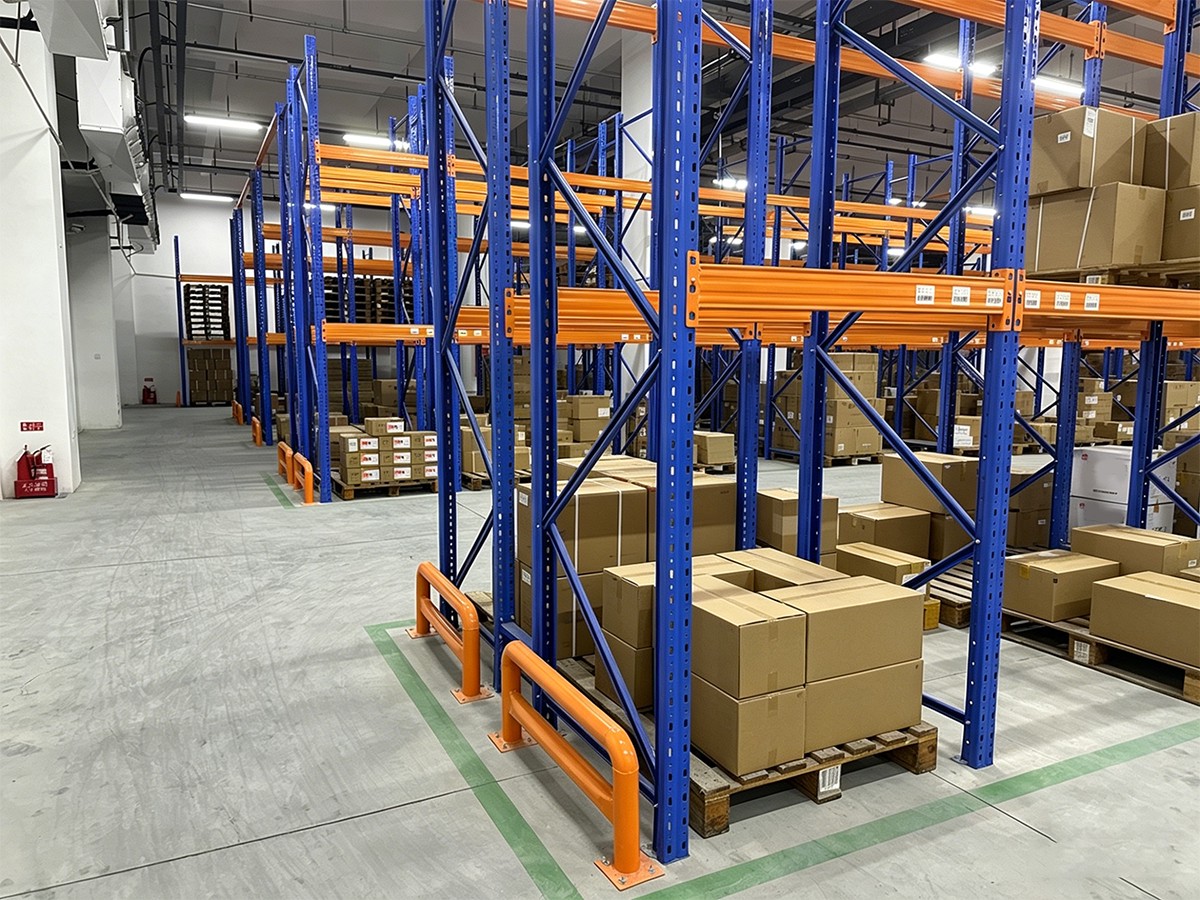 Cold  warehouse storage pallet racks