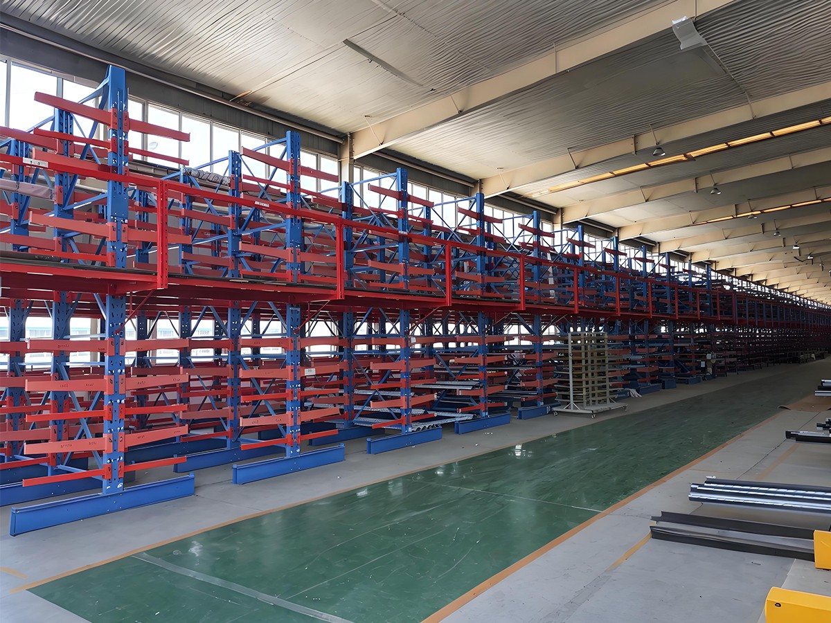 Mezzanine cantilever rack