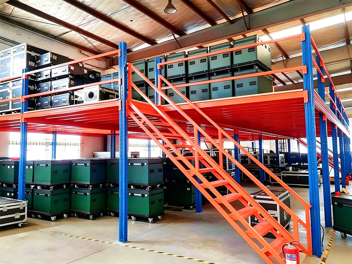 Steel Mezzanine Work Platform