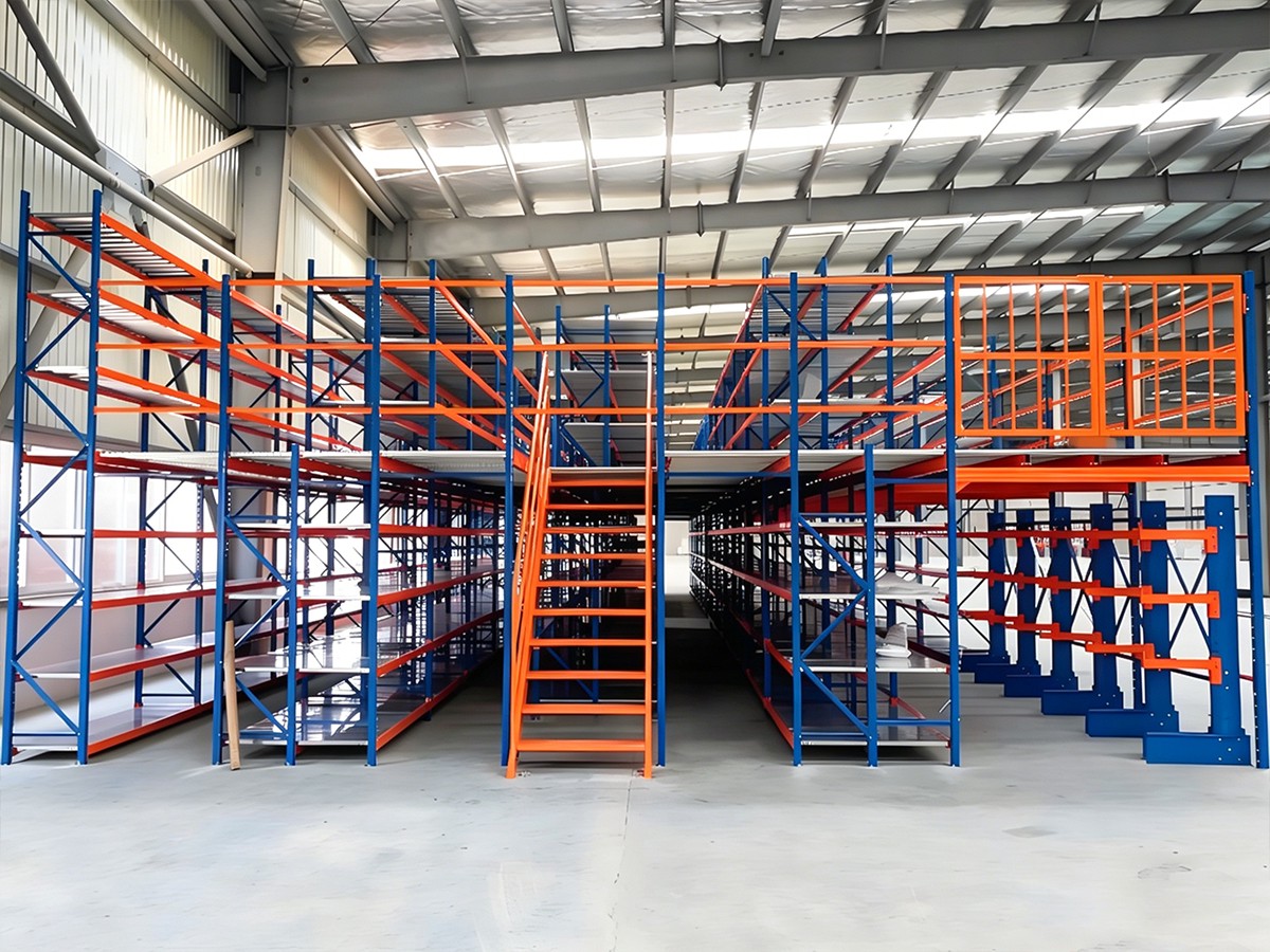 Steel Mezzanine Work Platform