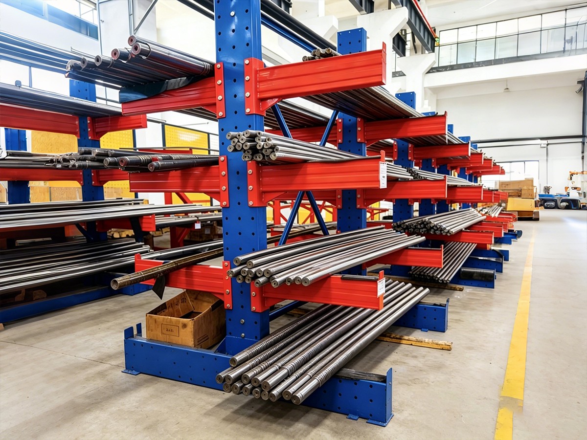 Double-sided cantilever rack