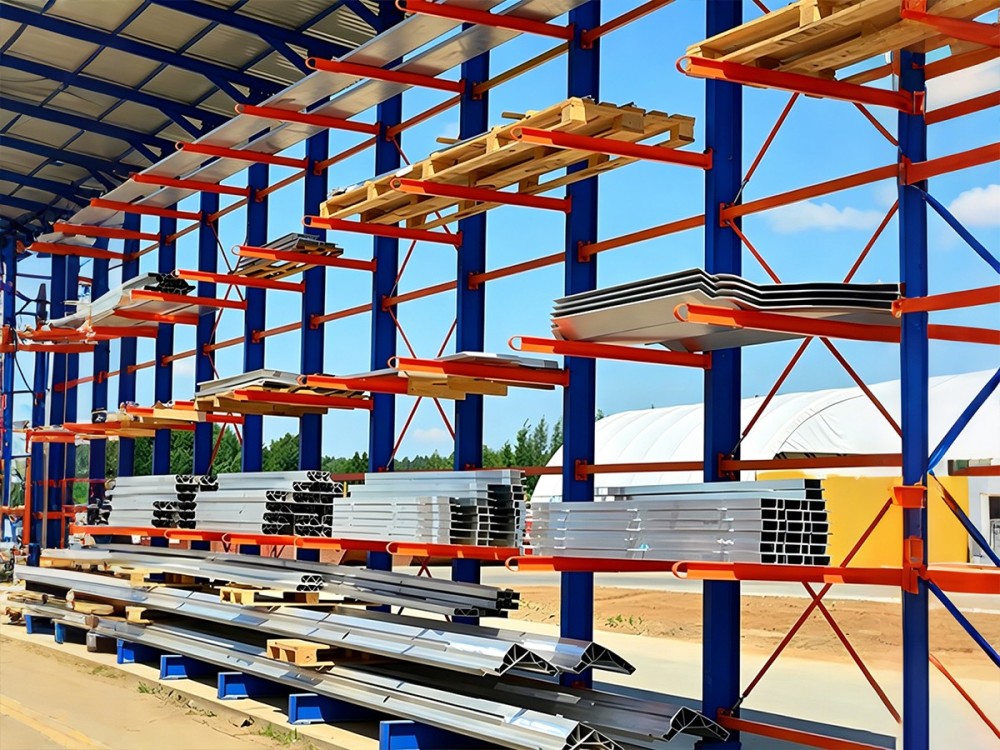 Outdoor cantilever racks