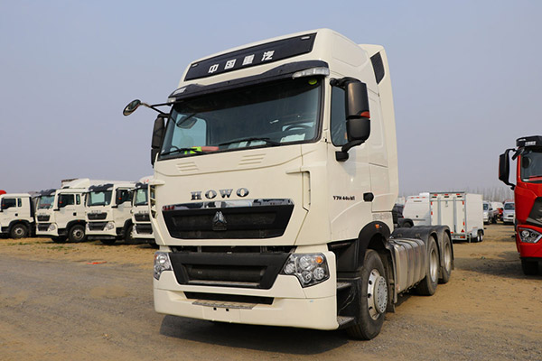 Popular Model 6x4 Used Diesel Fuel Tractor Truck New Condition Cummins Fast Manual Right Rear Camera 6x4 Drive Wheel China