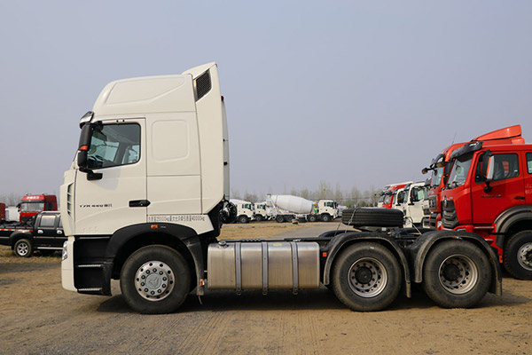 Popular Model 6x4 Used Diesel Fuel Tractor Truck New Condition Cummins Fast Manual Right Rear Camera 6x4 Drive Wheel China