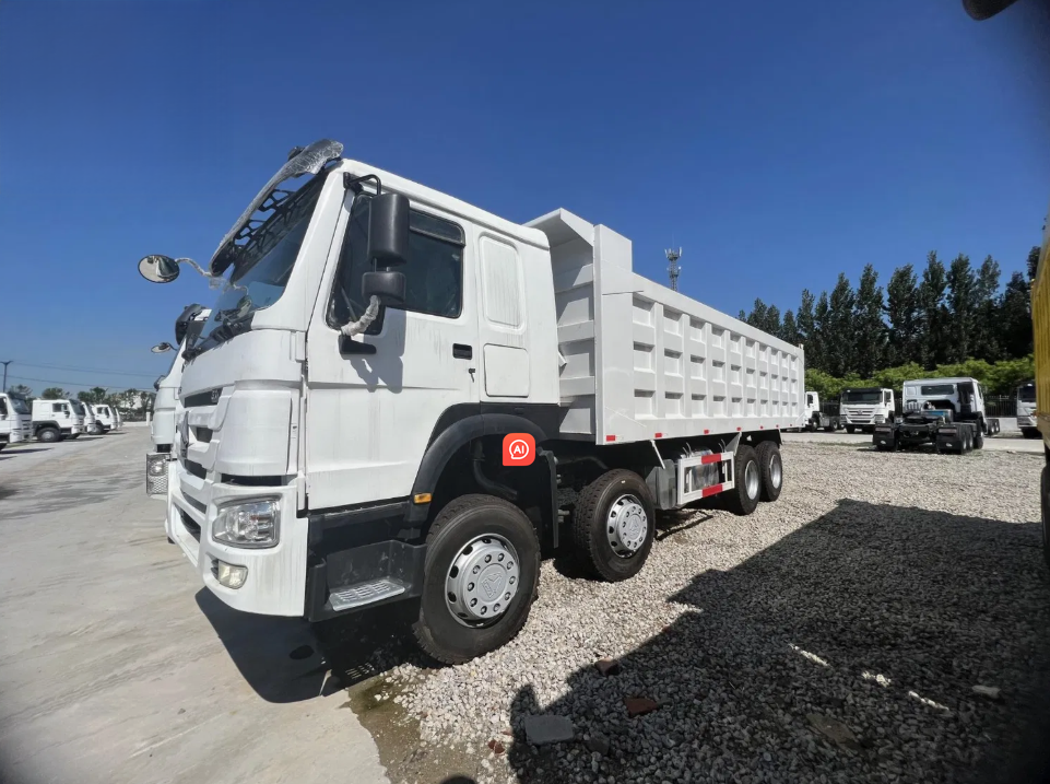 Transport Comfortable Cabin 2025 Model 8X4 HOWO Tx Dump Truck Saudi Arabia