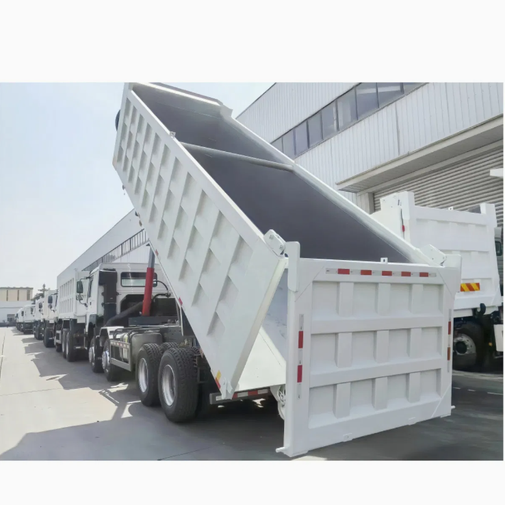 Sinotruk HOWO Dump Truck 371-450HP 6X4 8X4 31-40 Tons Sand Mining Diesel Driven Dump Truck