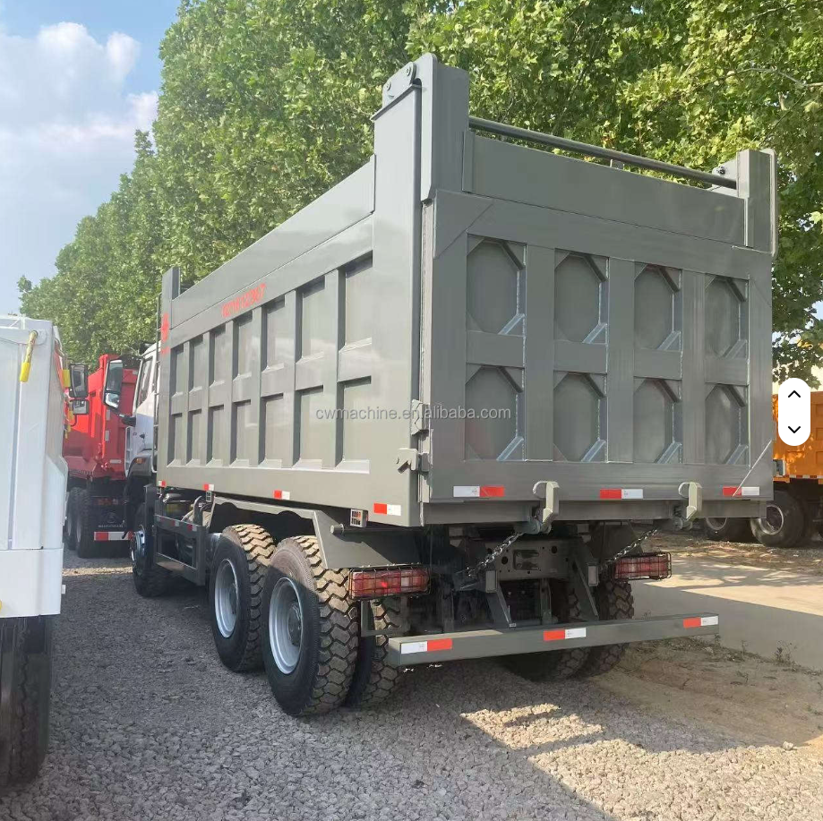 Sinotruk HOWO 6X4 Dump Truck 450HP 35ton Capacity Fast Export to Middle East