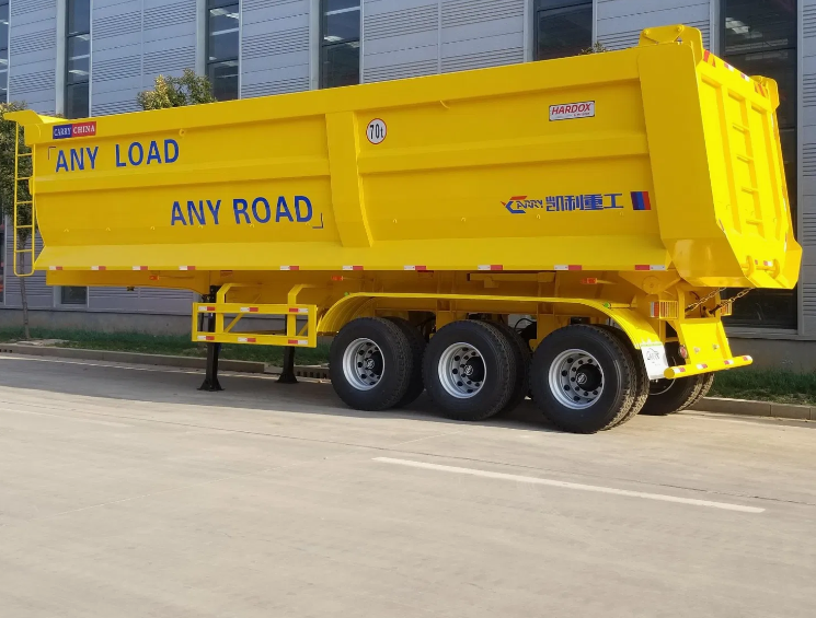 Customized Manufacturer Price 3 Axle 4 Axle 60tons 80 Tons Dump Tipper Tipping Semi Truck Trailer Rear Dump Trailers for Sale