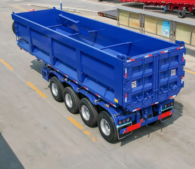 High Load-Bearing Capacity Rear Dump Truck Semi-Trailer with ISO9001 CE CCC ECE Gcc Certification