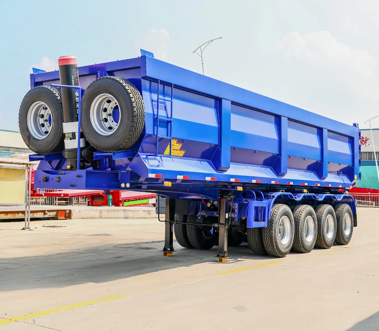High Load-Bearing Capacity Rear Dump Truck Semi-Trailer with ISO9001 CE CCC ECE Gcc Certification