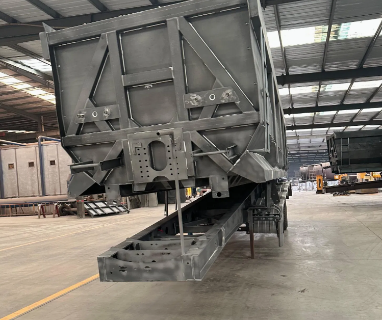 High Load-Bearing Capacity Rear Dump Truck Semi-Trailer with ISO9001 CE CCC ECE Gcc Certification