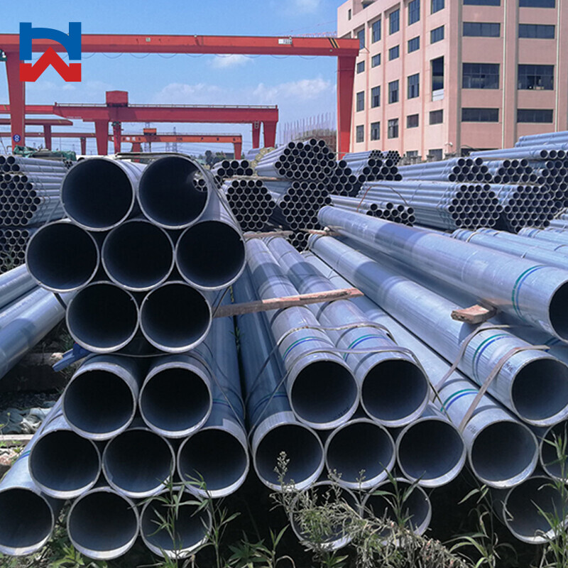 Q195 Galvanized Steel Round Pipe