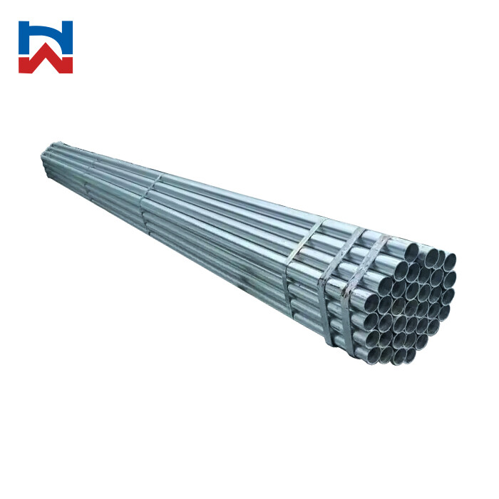 DX51D Galvanized Steel Round Pipe