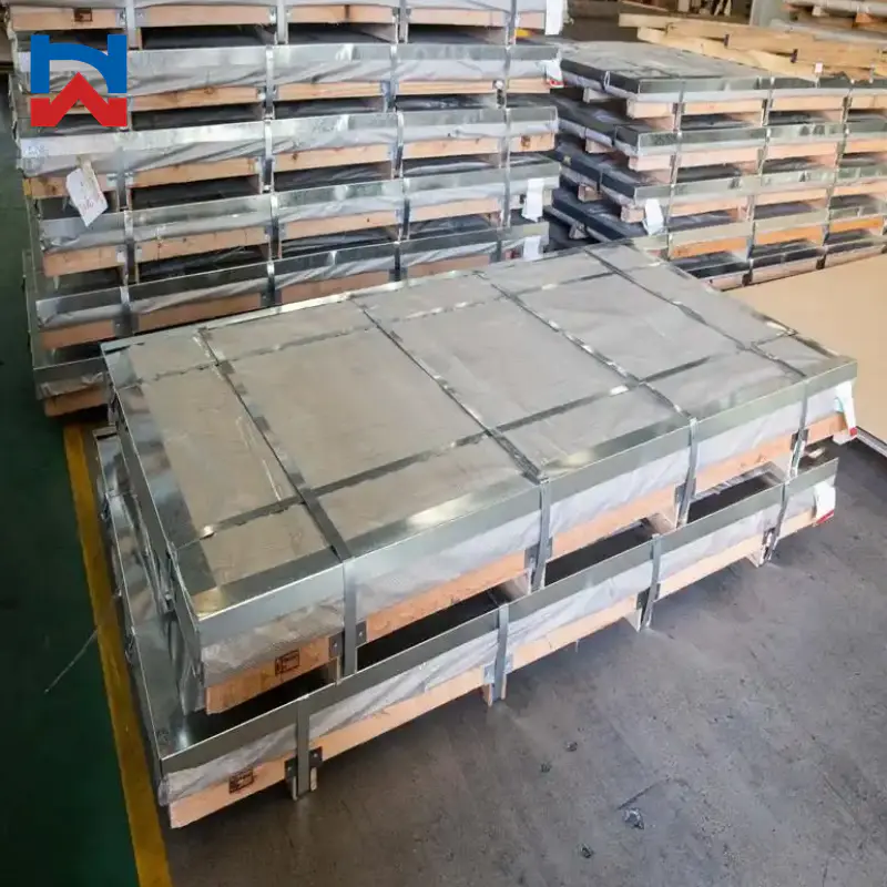 No.4 Brushed Stainless Steel Plate