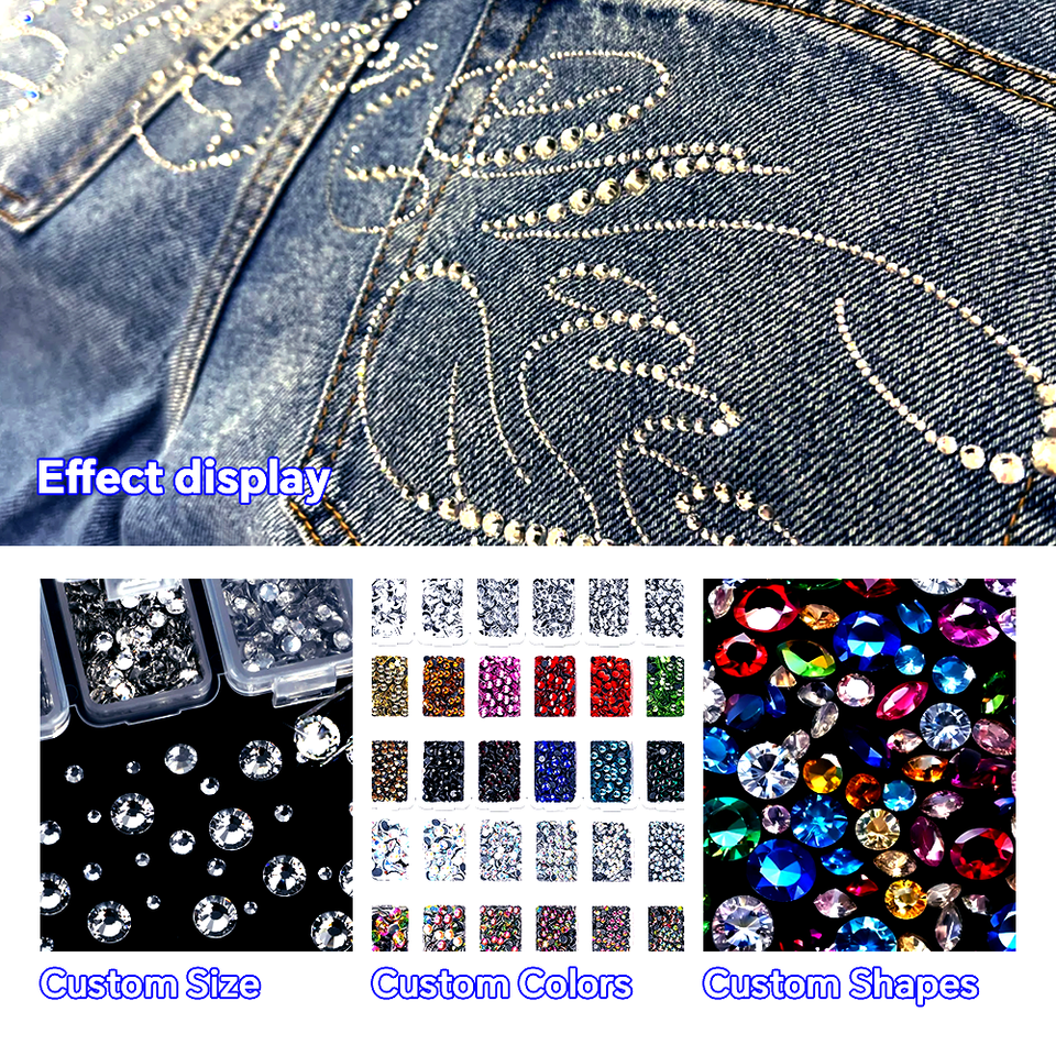 500gsm heavyweight denim tear custom high-quality signature men's acid-washed diamond hoodie sweater street wear manufacturer