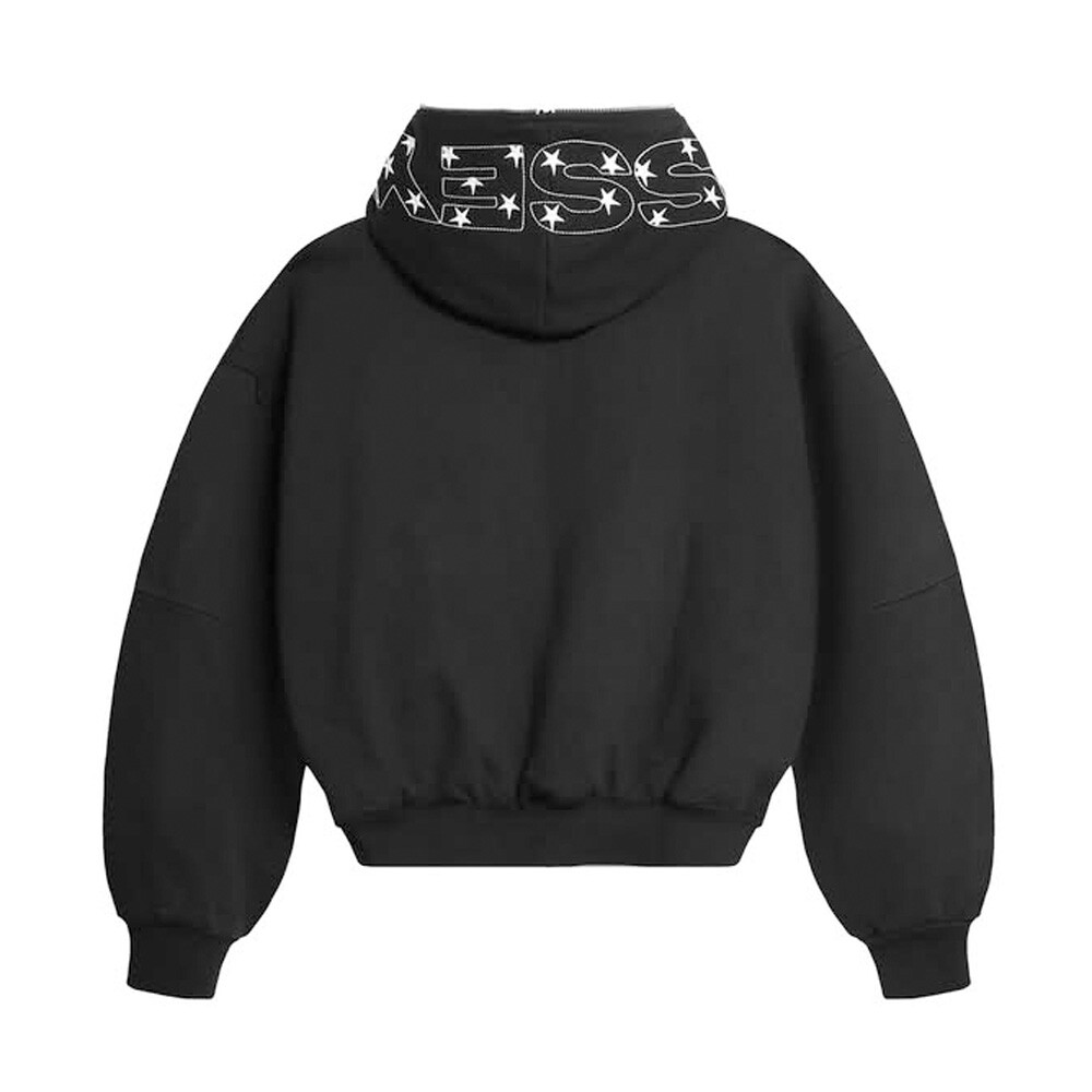 Custom-made full-face zipper oversized sweatshirt for autumn and winter, made of cotton-polyester fabric hoodie, high-quality clothing by designer