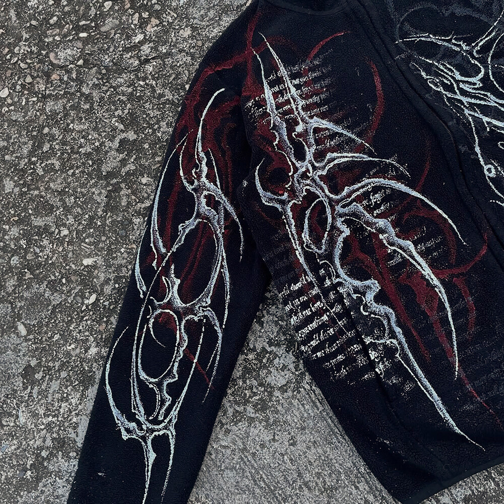 Custom-designed tactical pilot men's waterproof digital printed long eco-friendly UV-resistant wool jacket, outdoor sports streetwear