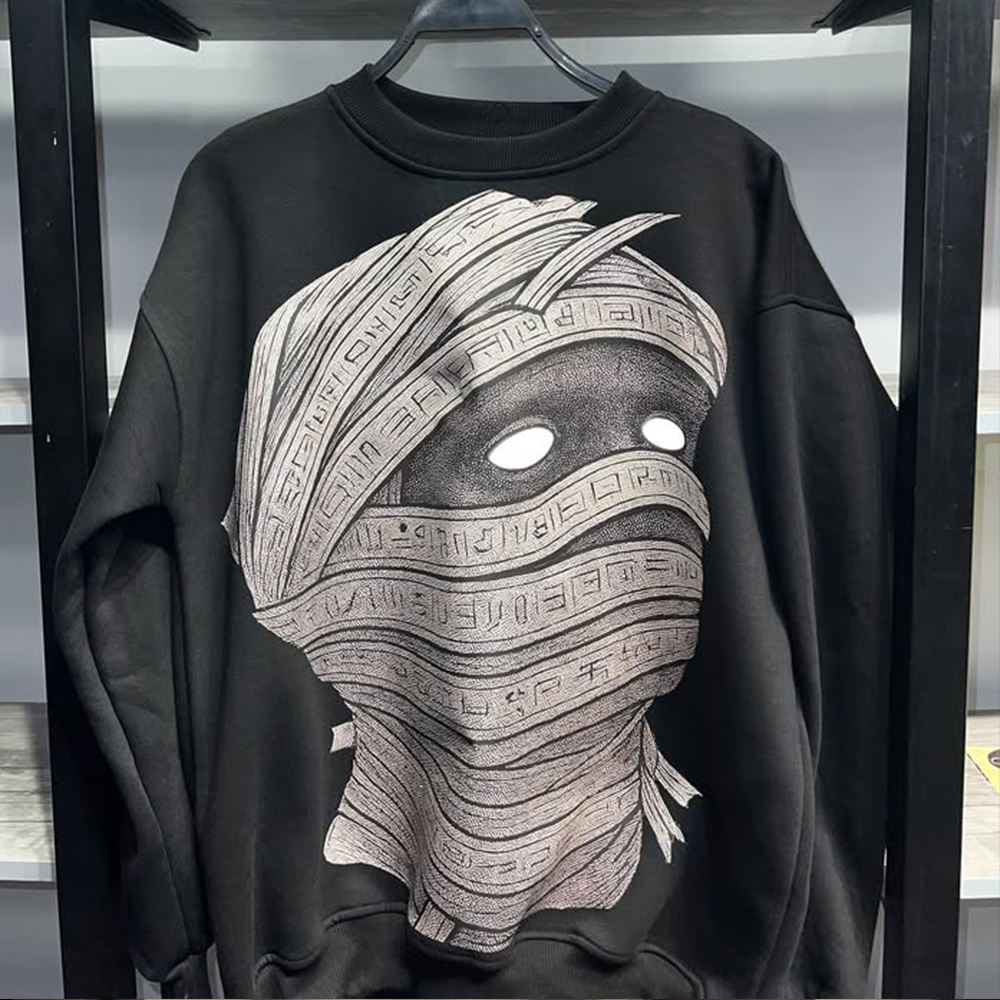 Wholesale white 100% cotton T-shirt printing manufacturer custom long-sleeved Hell Star Y2K brand high-quality T-shirts for both men and women