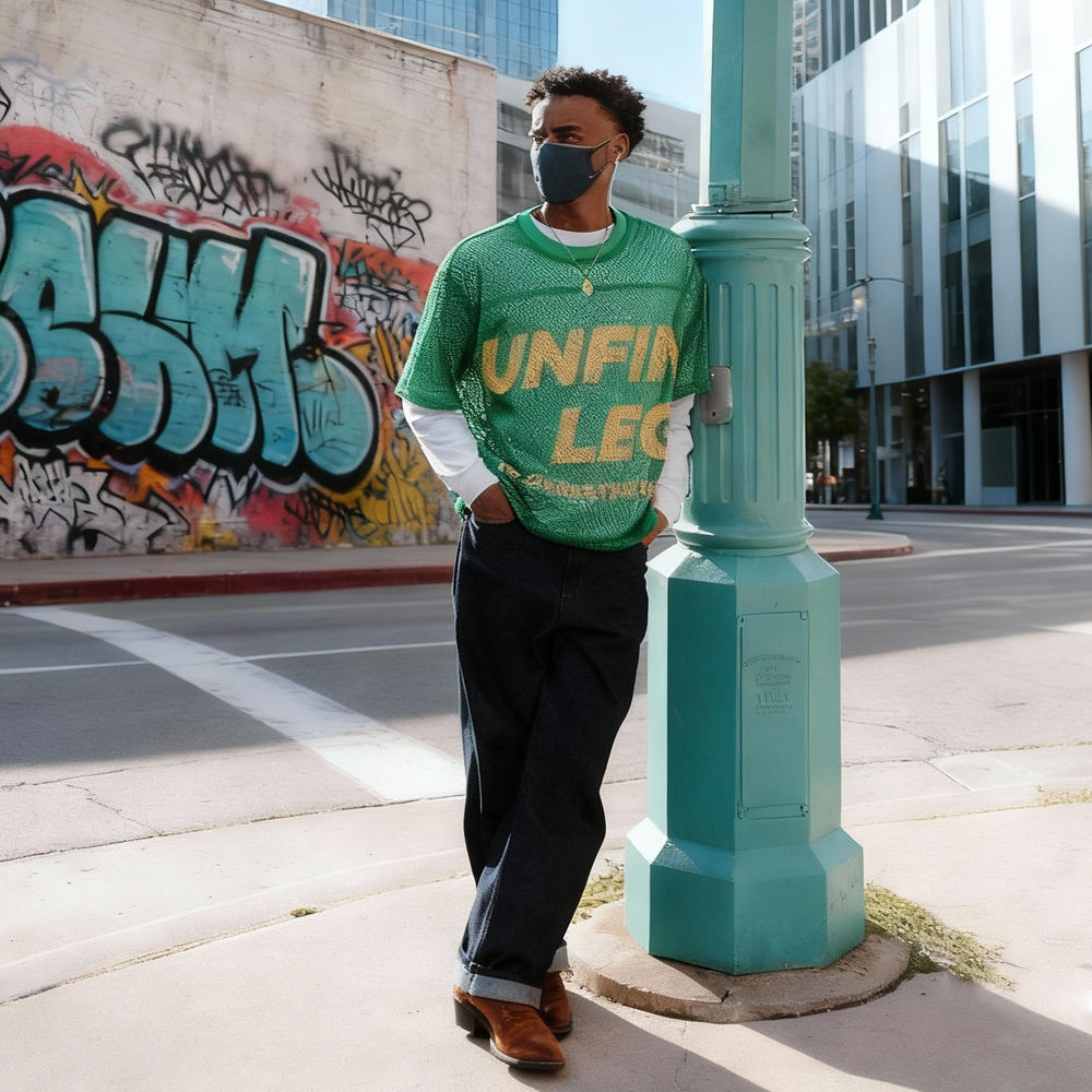 Super Spirit screen designer's imitation double-layer T-shirt customization long-sleeved white compressed T-shirt for men, Korton T-shirt wholesale