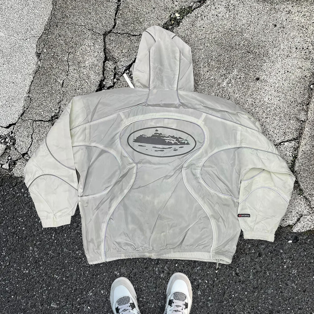 Extra-large winter polyester men's custom streetwear, anti-speed drying satin sportswear hoodies and sportswear sets