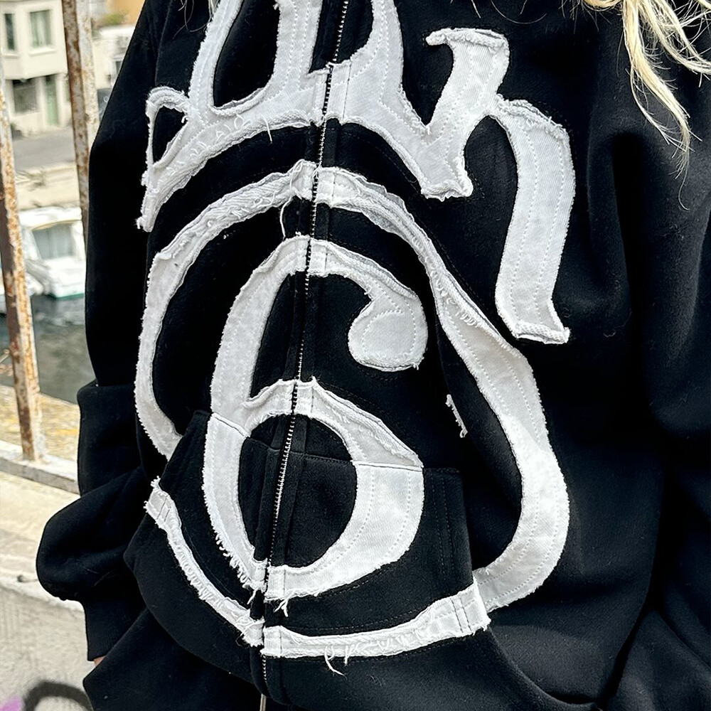 Super Ling sportswear pants set and super large zipper hoodie set, men's high-quality cotton custom sportswear, men's sportswear