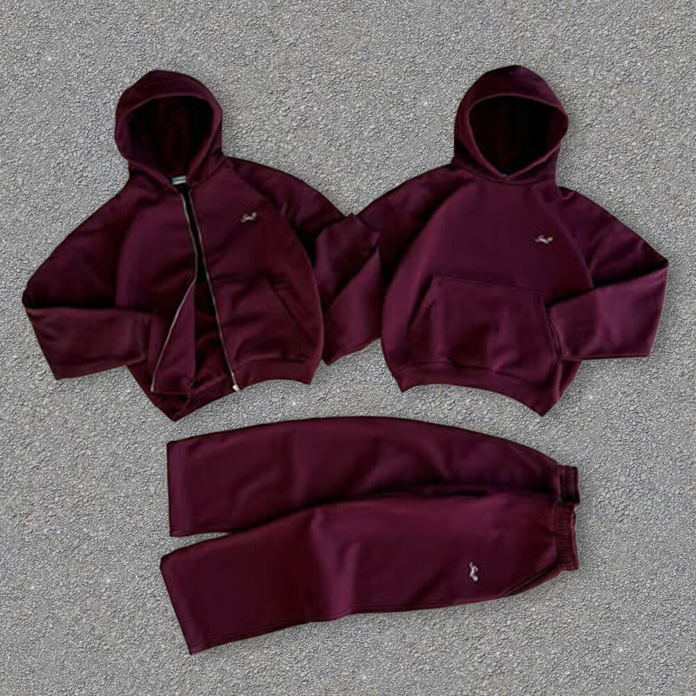 Wholesale custom blank sportswear, oversized winter sportswear sets, polyester-cotton pullover, sportswear pants, hoodie, quick-drying