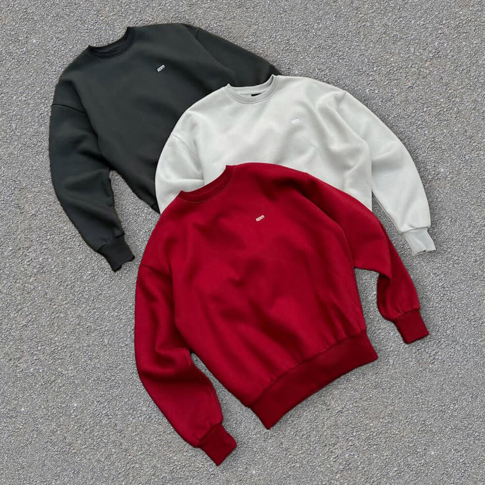 Wholesale custom sports loose 500 Gsm polyester-cotton quick-drying men's and women's universal winter sportswear & wide-leg pants set