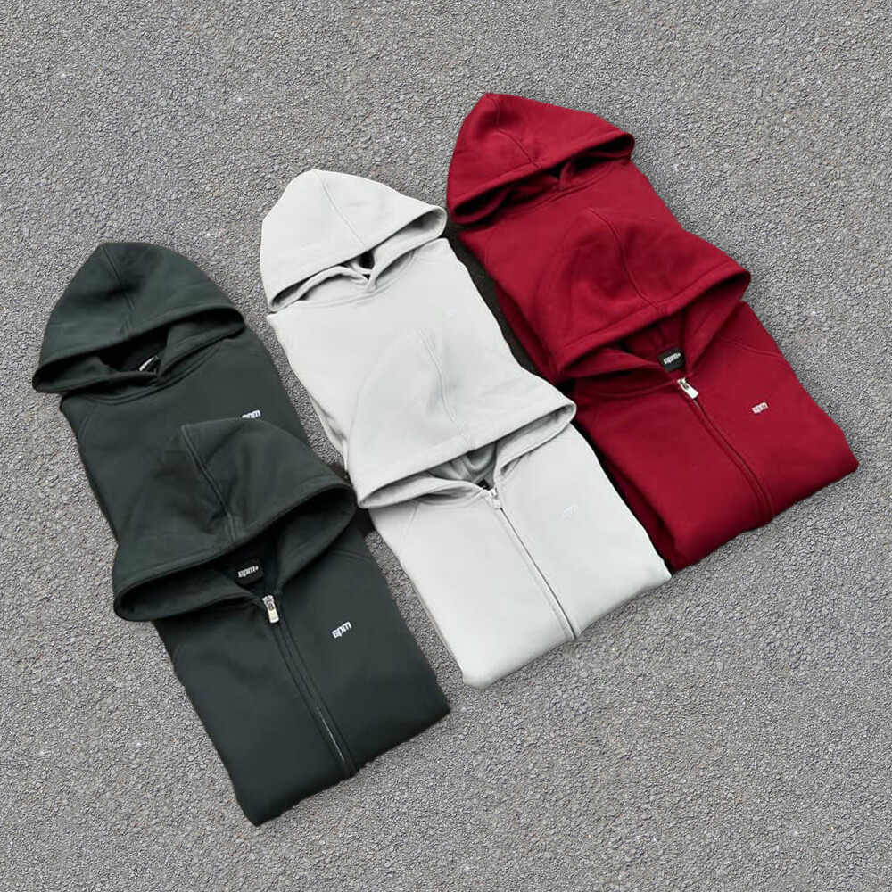 Wholesale custom sports loose 500 Gsm polyester-cotton quick-drying men's and women's universal winter sportswear & wide-leg pants set