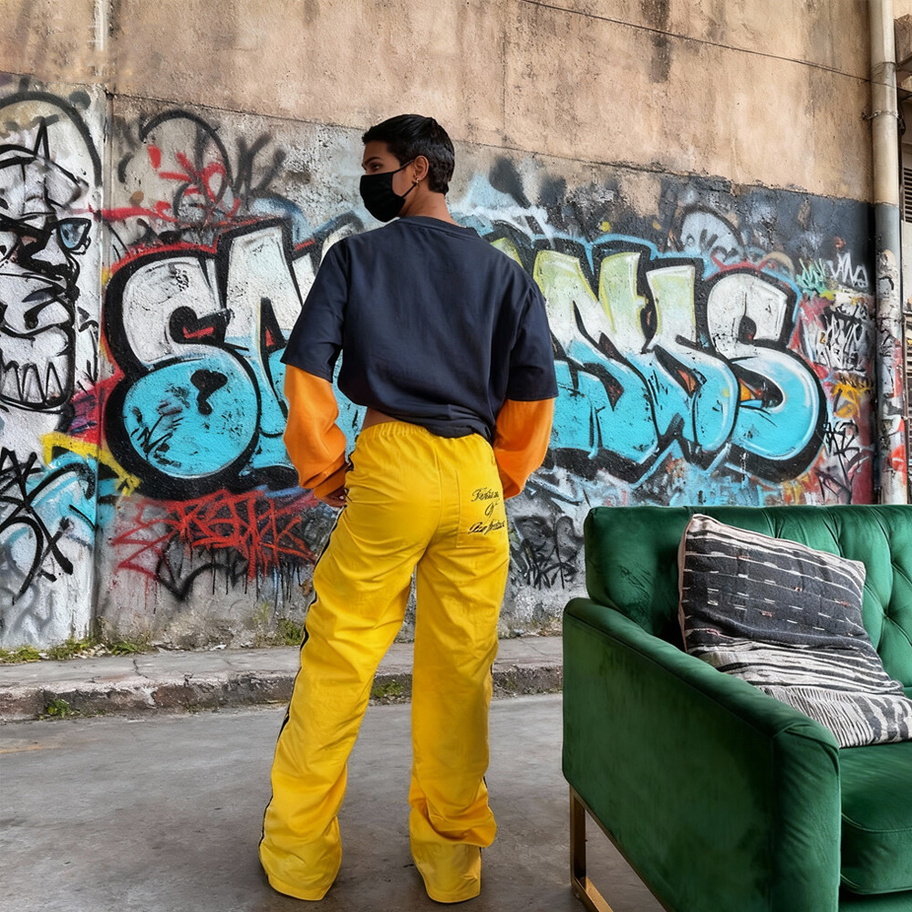 Customized two-piece heat transfer printed men's large-sized long-sleeved 100% cotton knitted figure printed high-quality T-shirt