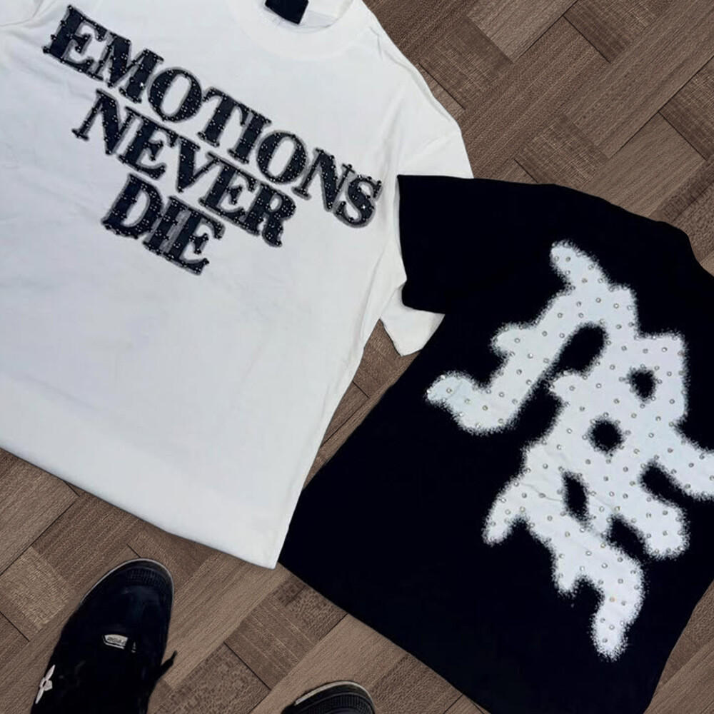 Wholesale cotton sports T-shirts, bulk printing supplier, custom compressed water diamond graphic T-shirts for men, high quality