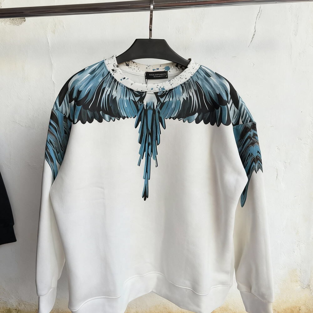 Wholesale long-sleeved knitted cotton-polyester fabric custom embossed pattern black men's streetwear bulk supplier