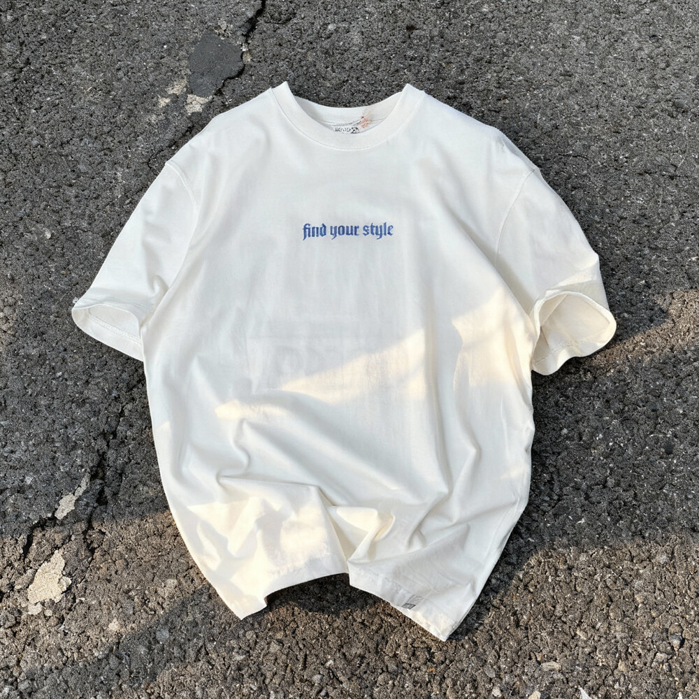 100% cotton wholesale knitted solid-color off-the-shoulder T-shirts, custom digital printed polka dot pattern street style T-shirts suitable for both men and women