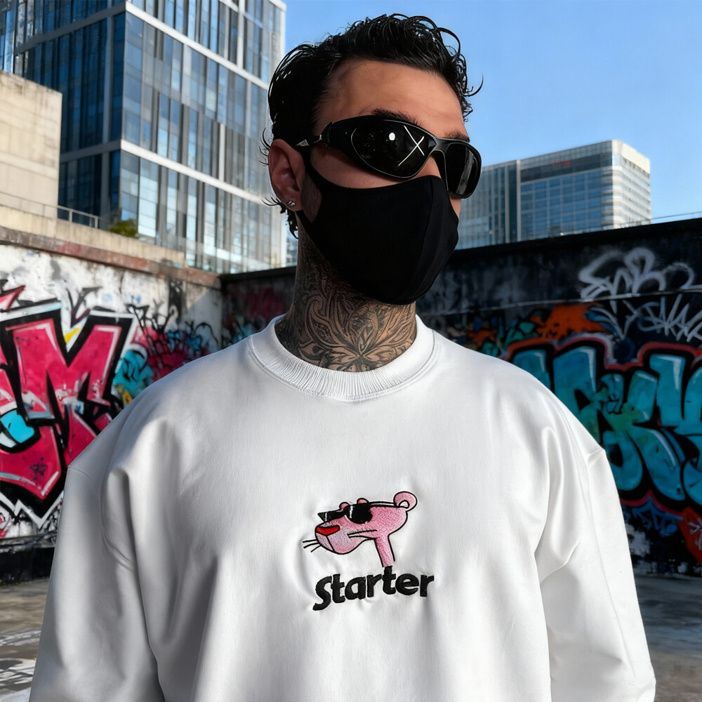 380 Gsm designer men's regular fitted knitted eco-friendly cotton custom-made polka dot printed T-shirt of high quality