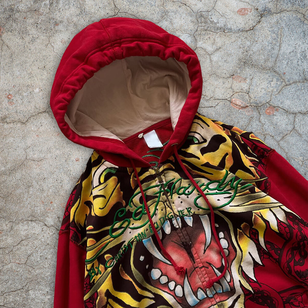 All animal-printed heavyweight zipper square thick plus-size custom men's oversized embroidered 100% cotton hooded sweatshirts and sweatshirts