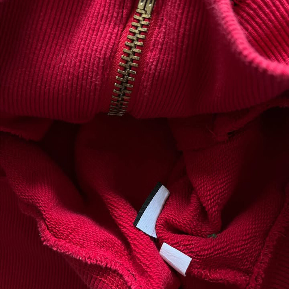 All animal-printed heavyweight zipper square thick plus-size custom men's oversized embroidered 100% cotton hooded sweatshirts and sweatshirts