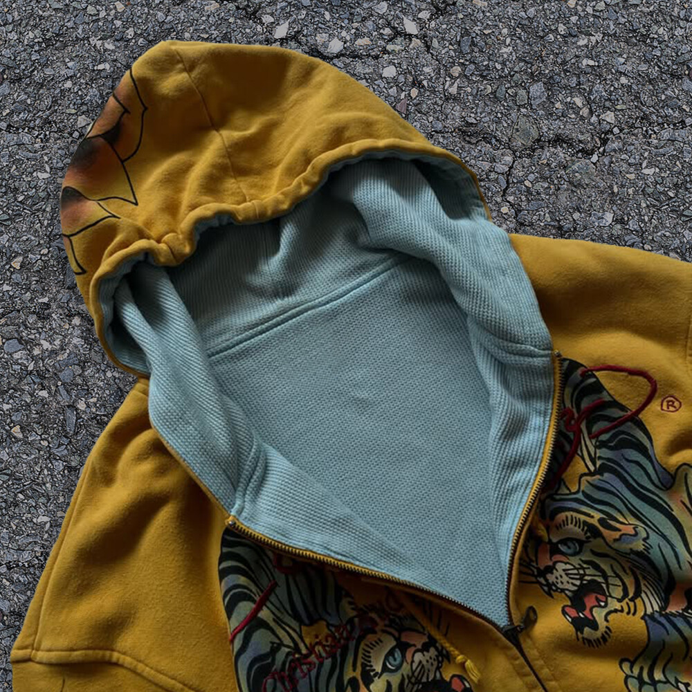 Acid-washed custom DTG 420 Gsm Artiemaster sweatshirt with zipper elevation embroidery and water diamonds, super Dalian hoodie Helen Winter