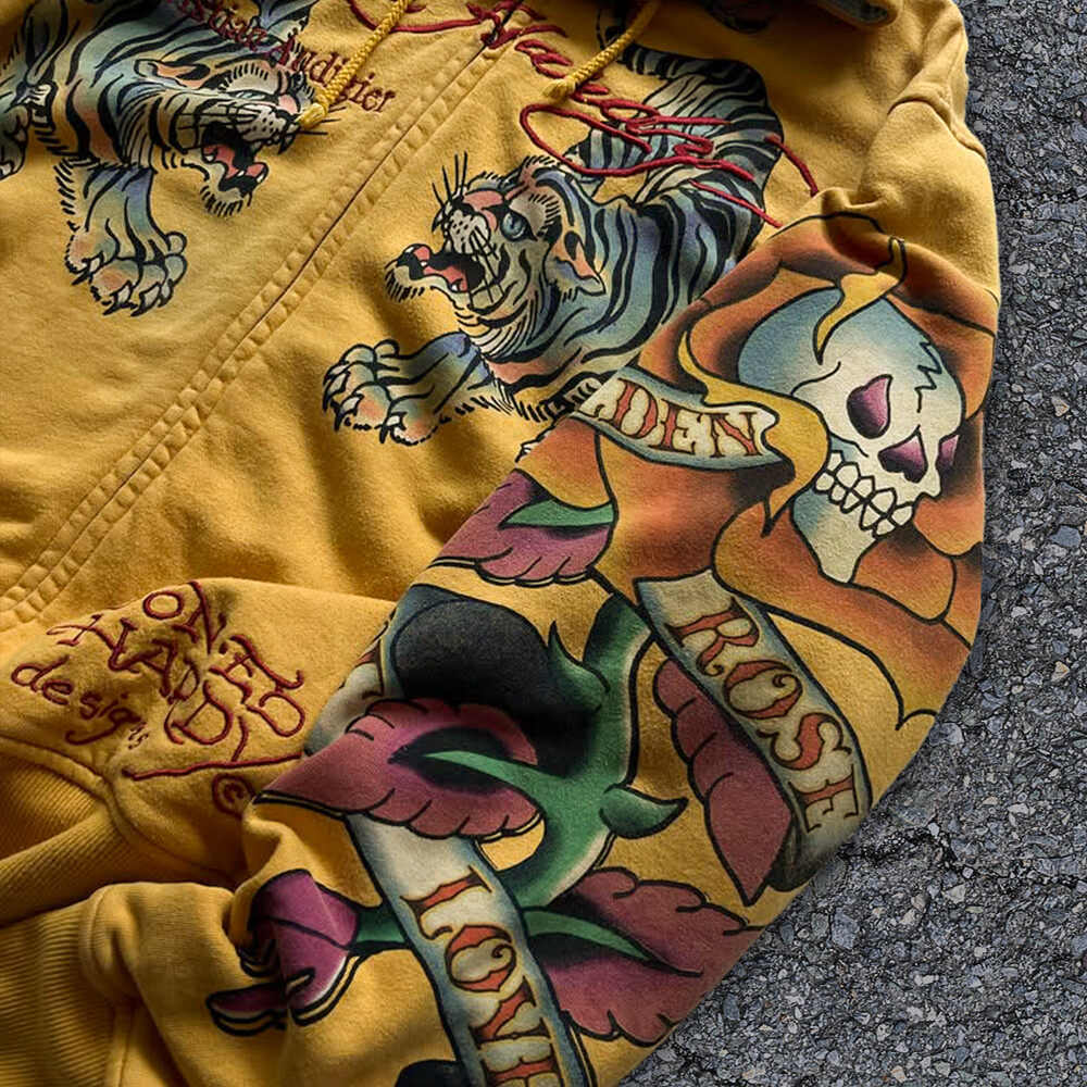 Acid-washed custom DTG 420 Gsm Artiemaster sweatshirt with zipper elevation embroidery and water diamonds, super Dalian hoodie Helen Winter