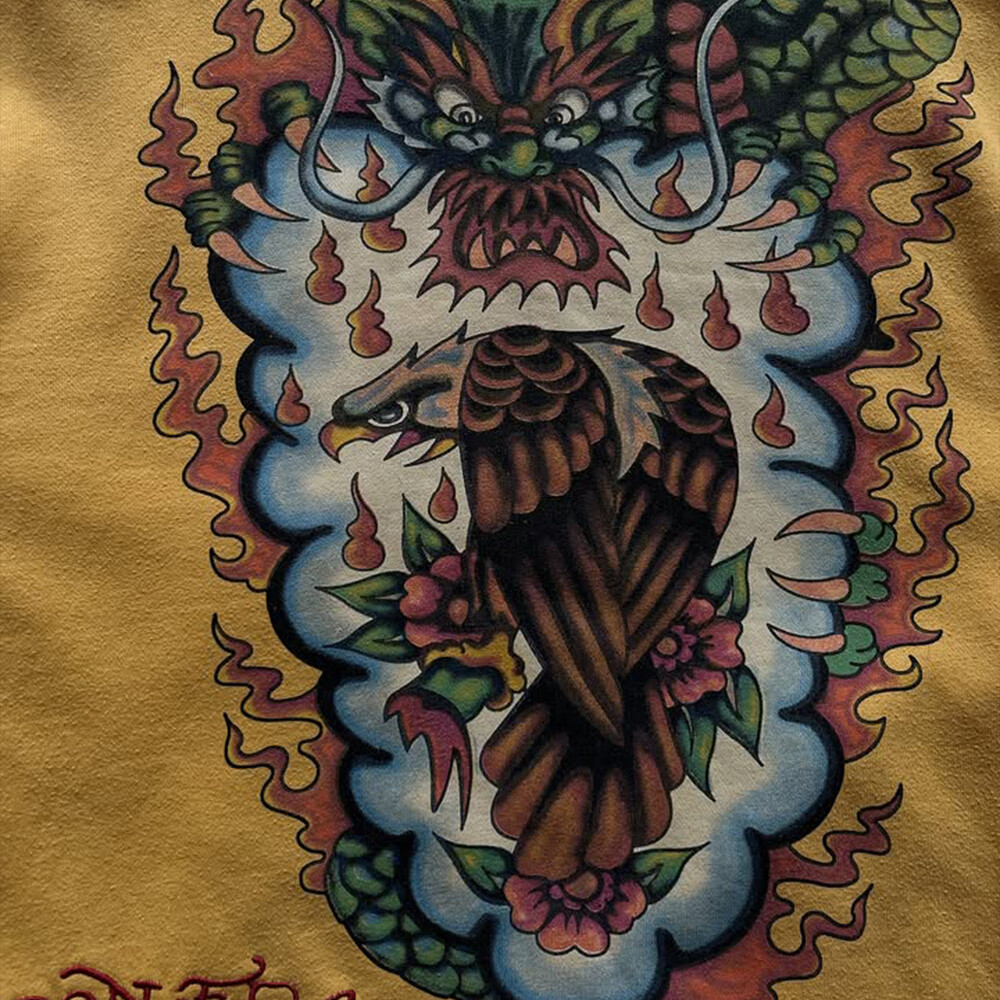 Acid-washed custom DTG 420 Gsm Artiemaster sweatshirt with zipper elevation embroidery and water diamonds, super Dalian hoodie Helen Winter